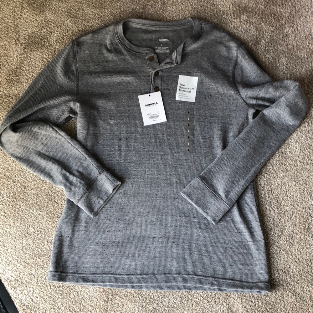 NWT! Men’s Sonoma Waffle Thermal